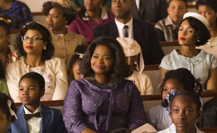 Image extraite des «Figures de l'ombre», nommé trois fois aux Oscars 2017. Octavia Spencer (en violet) est en lice pour le trophée de la meilleure actrice dans un second rôle.