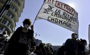LA réforme de l'assurance chômage qui devait s'appliquer au 1er juillet 2021 avait suscité plusieurs manifestations en France en avril.