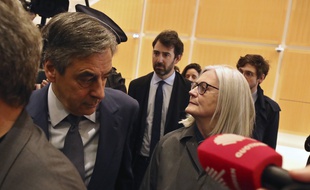 François et Penelope FIllon le 26 février lors de leur procès