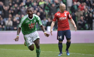 Max-Alain Gradel n'a jamais été autant en réussite qu'actuellement depuis son arrivée à Saint-Etienne en 2011.