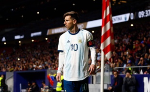 Lionel Messi face au Venezuela