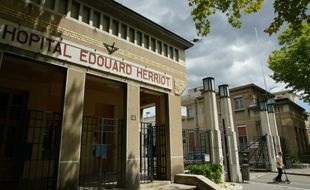 L'entrée de l'hopital Edouard HERRIOT de Lyon, le 19 juin 2011. CYRIL VILLEMAIN/20 MINUTES