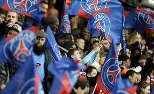 Des supporters du PSG au Parc des Princes contre Nantes, le 19 janvier 2014.