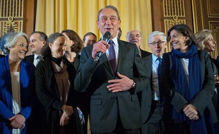Le maire de Paris, Bertrand Delanoë, le 15 janvier 2014.
