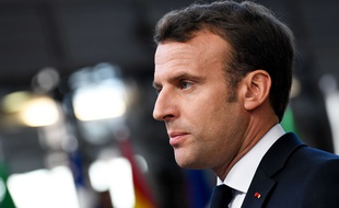 Emmanuel Macron, le 11 avril 2019 à Bruxelles.