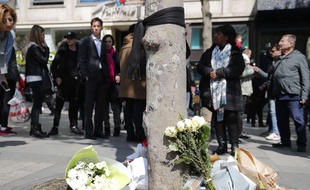 Les Champs-Elysées au lendemain de l'attentat