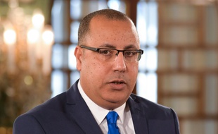 Le nouveau Premier ministre tunisien Hichem Mechichi, à Tunis le 27 février 2020.