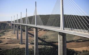 Illustration du Viaduc de Millau.