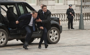 Aaron Eckhart et Gerard Butler dans La chute de Londres