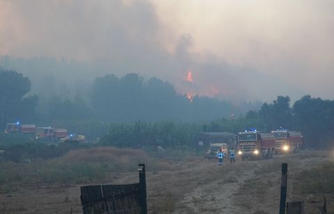 Un feu de forêt en cours à Martigues mobilise 800 pompiers... Deux hameaux confinés