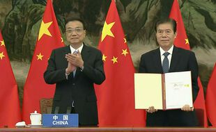 Le RCEP place l'a Chine au centre de des échanges commerciaux asiatiques