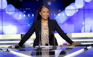 Christine Kelly sur le plateau de « Face à l'info » de CNews
