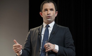 Benoît Hamon était l'invité de TF1 le 14 mars 2017