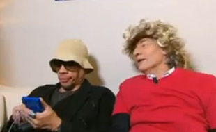 Joey Starr et Gilles Verdez, ce mardi soir avant la «gifle» dans TPMP sur D8