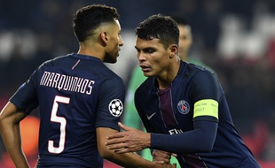 Thiago Silva et Marquinhos élé
