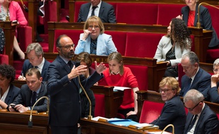 Edouard Philippe à l'Assemblée nationale, le 21 mai 2019.