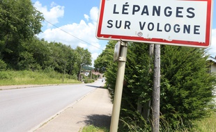 Le village Lépanges sur Vologne le 15 juin 2017