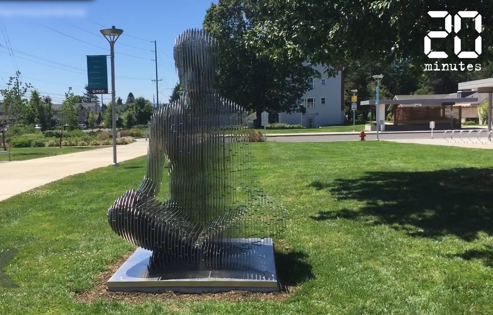 VIDEO. Des sculptures... invisibles