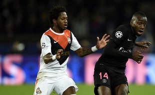 Blaise Matuidi lors de PSG-Shakhtar, le 8 décembre 2015 en Ligue des champions.