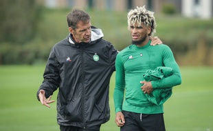 Jacky Bonnevay (à gauche) avec Mahdi Camara.