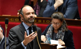 Le Premier ministre Edouard Philippe à l'Assemblée le 6 décembre 2017.
