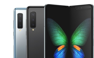 La Galaxy Fold, le smartphone pliable lancé à 2020 euros.