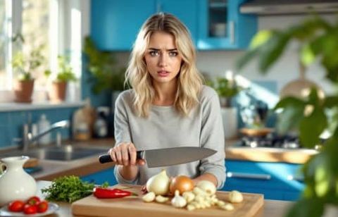 Oignons et légumes piquants qui font pleurer : l’astuce pour les couper sans laisser couler une seule larme !