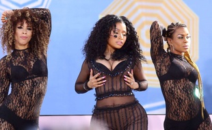 Nicki Minaj sur scène fin juillet 2015