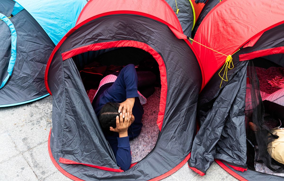 Nord : Deux camps de migrants évacués près de Dunkerque