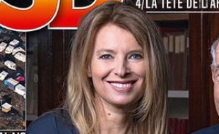 Valérie Trierweiler en une de «VSD», le 25 février 2016.