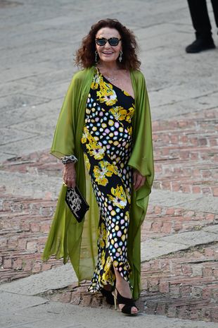 La créatrice de mode Diane von Fürstenberg.