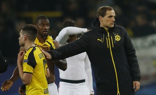Raphael Guerreiro et Thomas Tuchel