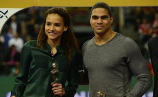 Daniel Narcisse, le demi-centre de l'équipe de France, a reçu sa récompense de meilleur joueur mondial de l'année 2012, à la mi-temps de la finale du Mondial messieurs de handball entre l'Espagne et le Danemark, dimanche à Barcelone