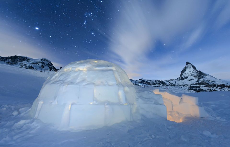 Antarctique Quand les scientifiques construisent des igloos pour