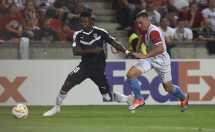 Samuel Kalu et ses coéquipiers n'ont rien montré face au Slavia Prague.