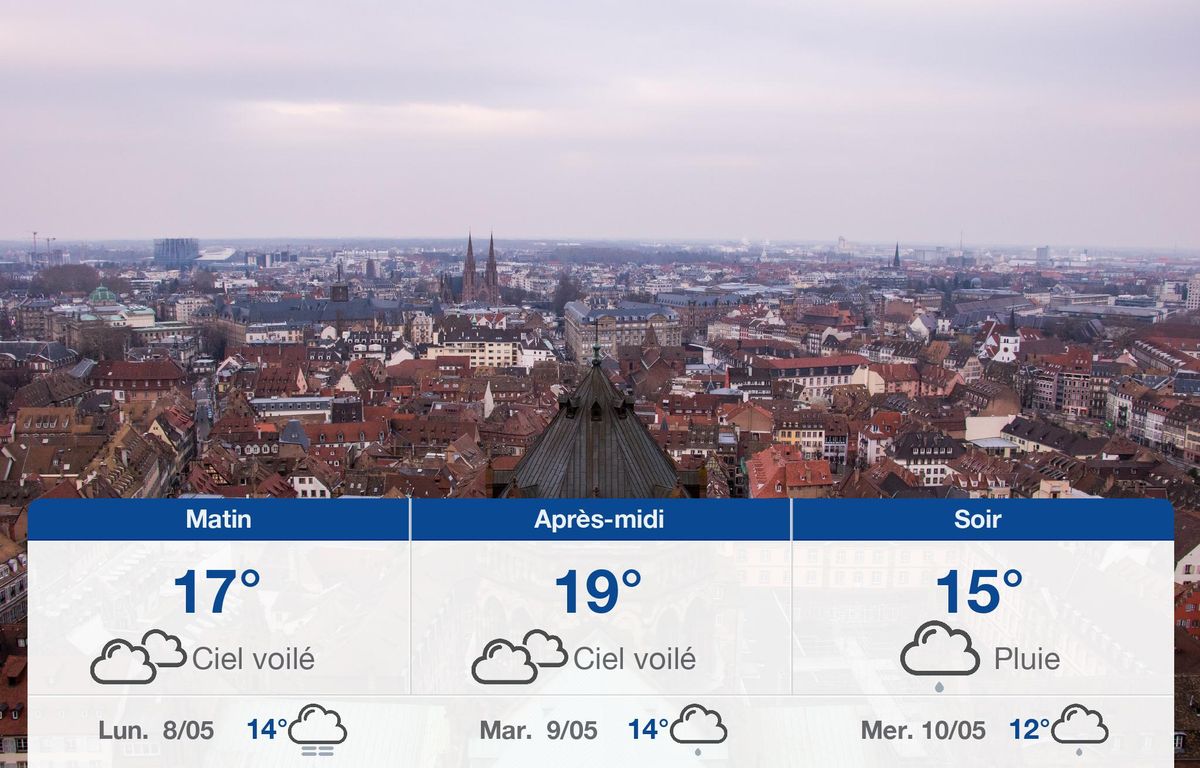 Météo Strasbourg: prévisions du dimanche 7 mai 2023