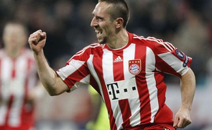 Franck Ribéry, le 8 décembre 2010 face à Bale