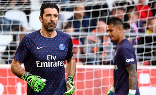 Le gardien du PSG Gianluigi Buffon.