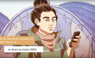 « Enterre-moi, mon amour » est un jeu vidéo sur mobile et PC qui retrace via ses échanges WhatsApp, le parcours d’une Syrienne fuyant son pays.