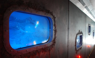 Le Grand Aquarium de Saint-Malo accueille depuis une semaine l'attraction Abyssal Descender.