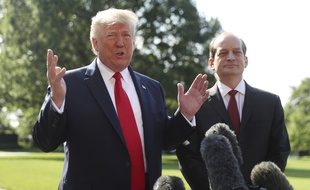Donald Trump à la Maison Blanche le 12 juillet 2019.