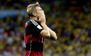 Toni Kroos après un but face au Brésil, le 8 juillet 2014