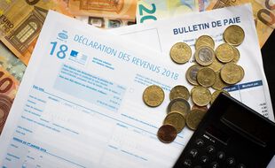 Un formulaire de déclaration de revenus.