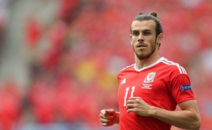 Gareth Bale lors du match du pays de Galles contre la Slovaquie