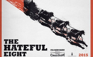 Une partie de l'affiche du film de Quentin Tarantino «The Hateful Eight».