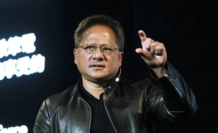 Le patron de Nvidia Jensen Huang en 2017.