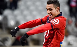 La joie de Rony Lopes après son but contre Caen