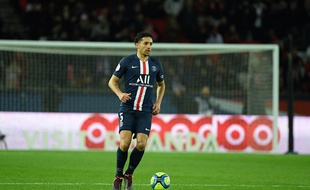 Marquinhos lors du match de Ligue 1 de Paris contre Monaco, le 12 janvier 2020 au Parc des Princes.
