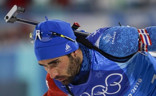 Martin Fourcade en route vers un cinquième titre olympique.