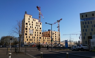 A Strasbourg, la plus haute tour de France entièrement en bois